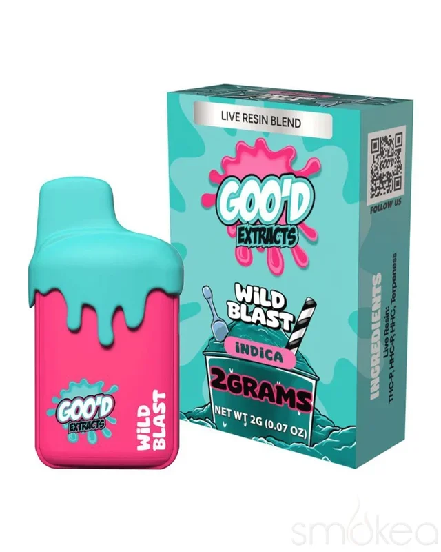 Goo’d 2g Drip THCP Live Resin Blend Vape – Wild Blast