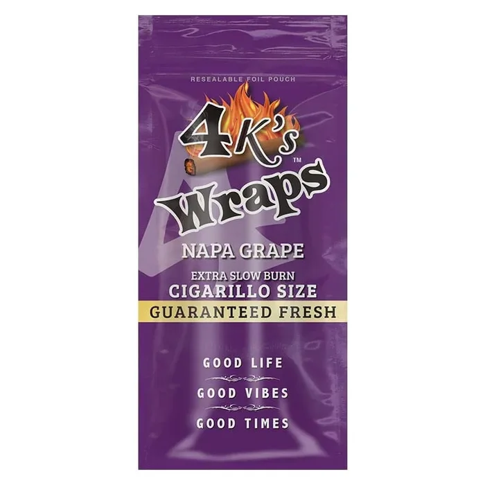 Good Times 4k’s Wraps Napa Grape