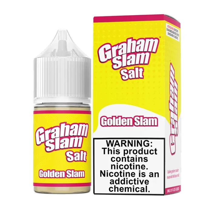 Graham Slam Golden Slam Salt 30ml E-Juice
