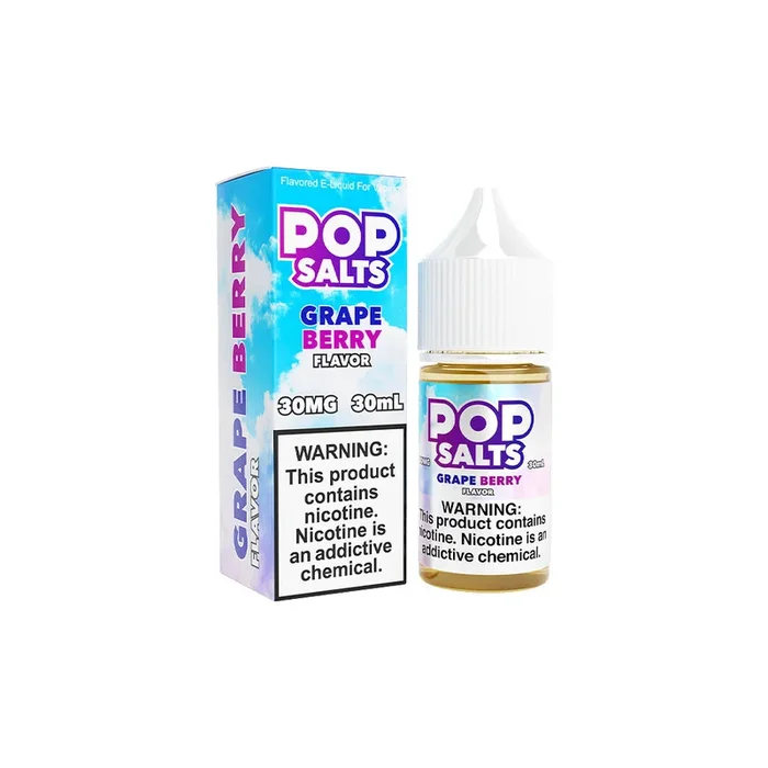 Grape Berry by Pop Salts E-Liquid 30mL Salt Nic