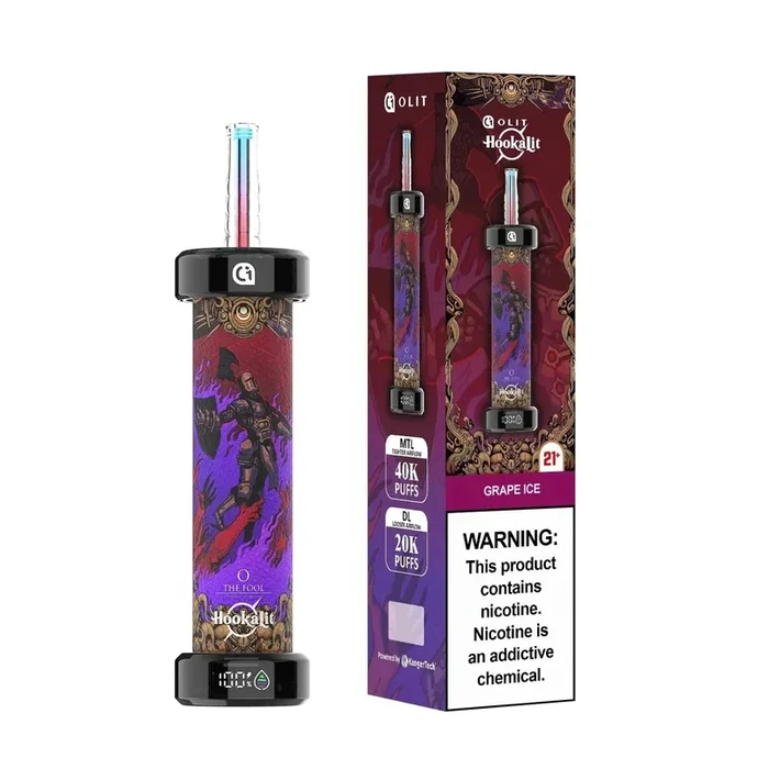 Grape Ice – Olit Hookalit 40K Disposable E-Hookah