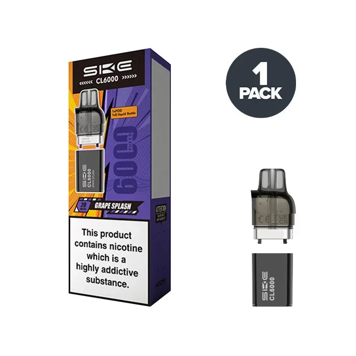 Grape Splash SKE CL6000 Pre-filled Pods