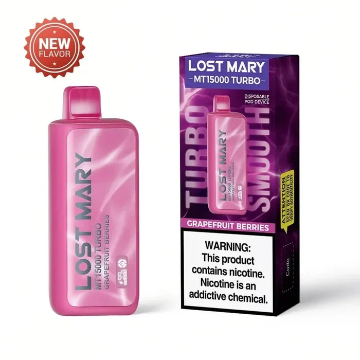 Grapefruit Berries – Lost Mary MT15000 Turbo Disposable