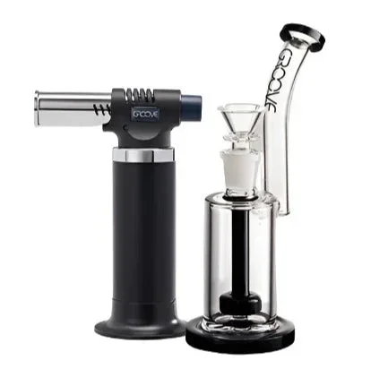 Groove 7″ Dab Rig with Dab Torch and Accessories Set