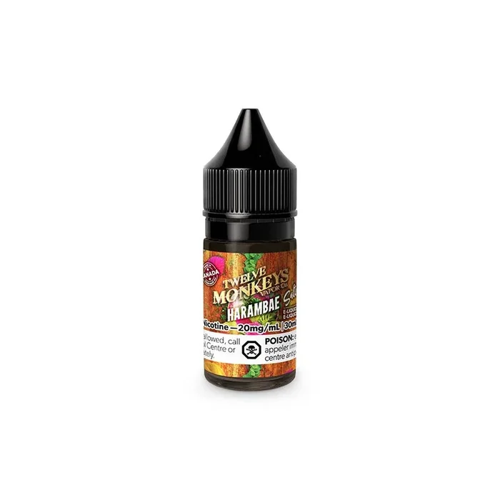 Harambae Nic Salts by Twelve Monkeys E-Juice
