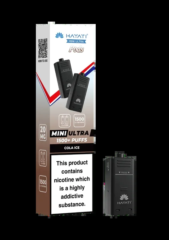 Hayati Mini Ultra Replacement Pods Pack of 5