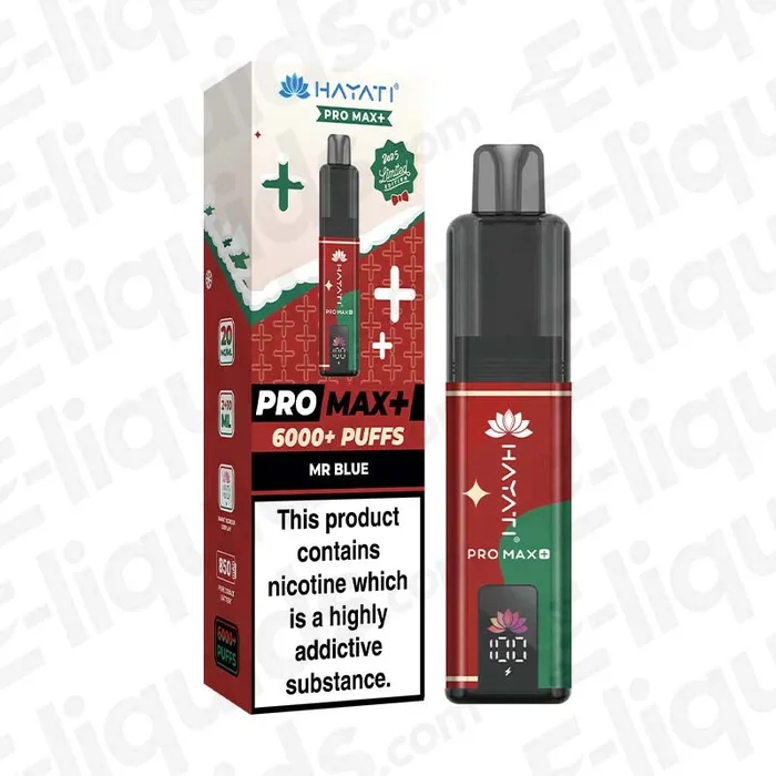 Hayati Pro Max+ 6K Mr Blue Limited Edition Prefilled Pod Kit