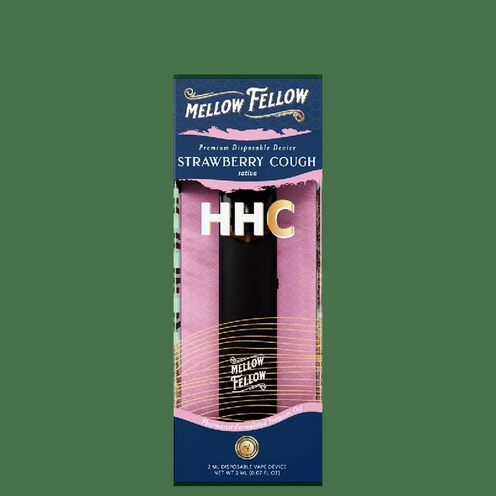 HHC Premium 2ml Disposable Vape – Strawberry Cough (Sativa)