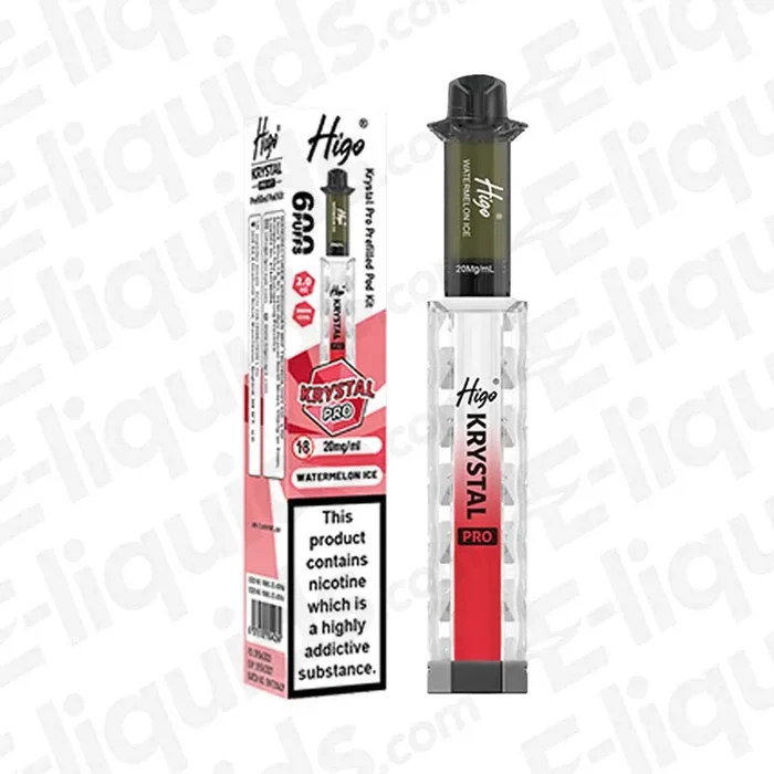 Higo Krystal Pro 600 Watermelon Ice Prefilled Pod Kit