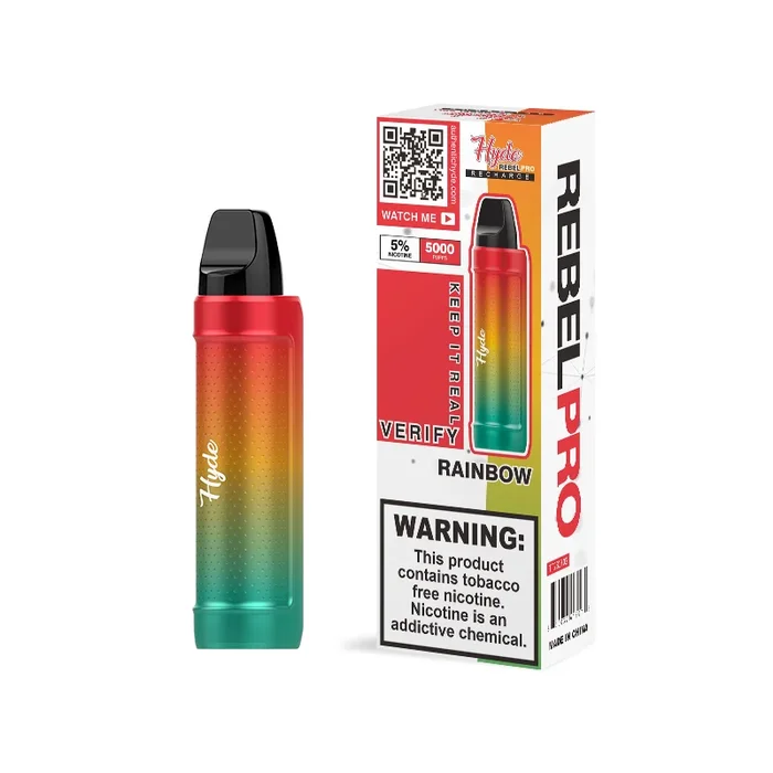 Hyde Rebel Pro (5000 Puffs) – Rainbow