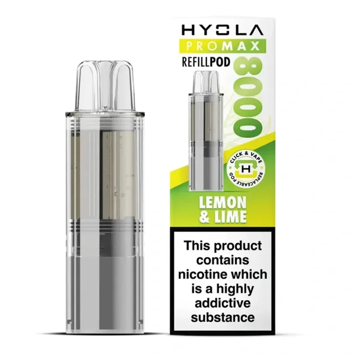 Hyola Pro Max 8000 Prefilled Pod Lemon & Lime