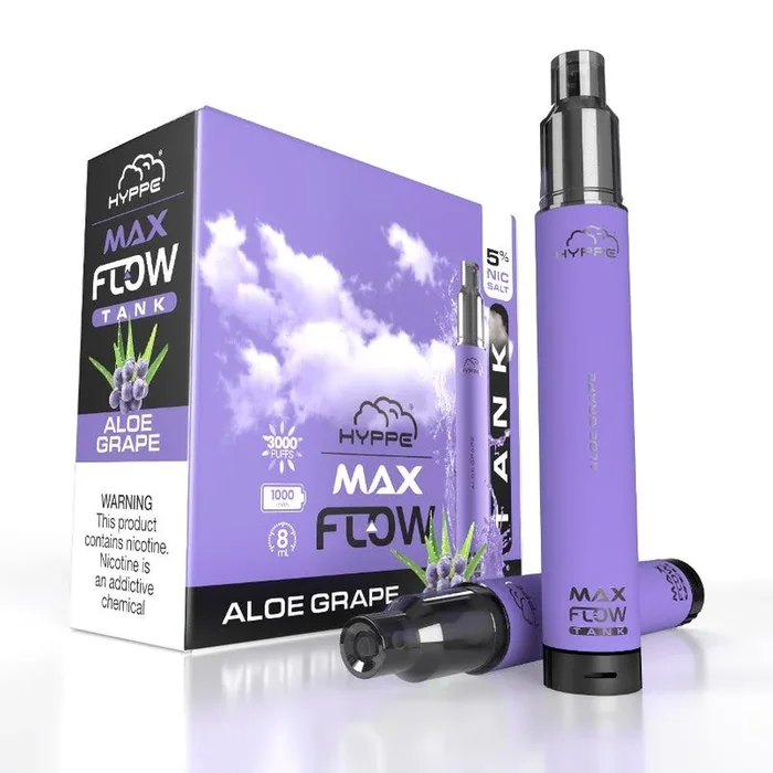 Hyppe Max Flow Tank | 3000+ Puffs | $13.88 | (This Version Discontinued By Manufacturer)