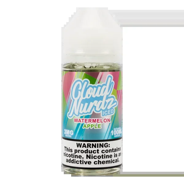 Iced Watermelon Apple by Cloud Nurdz 100mL