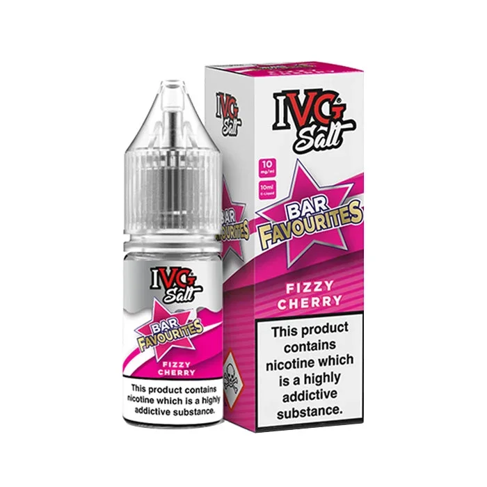 IVG Bar Favourites Fizzy Cherry 10ml Nic Salt E-Liquid