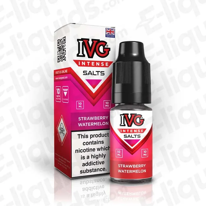 IVG Intense Strawberry Watermelon Nic Salt Vape Juice