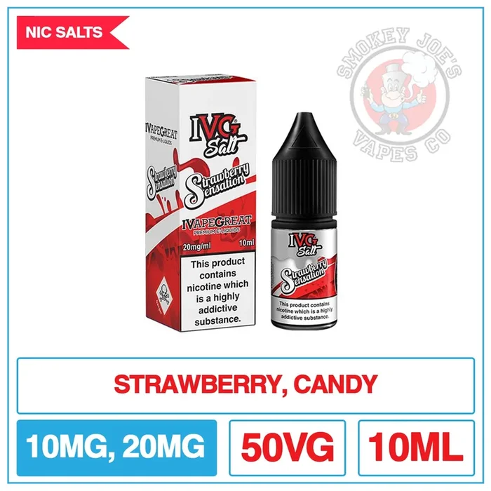 IVG Nic Salt – Strawberry Sensation