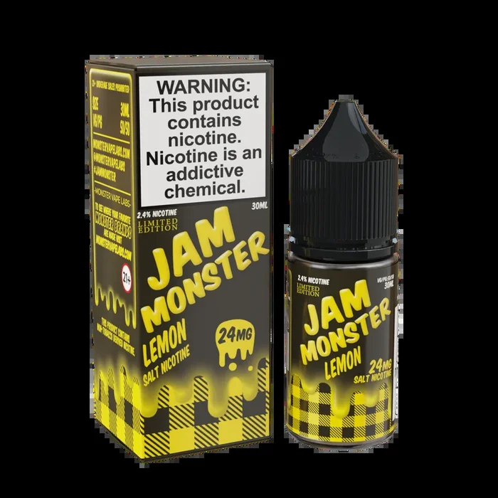 Jam Monster Salt – Lemon – 30ML E-Liquid