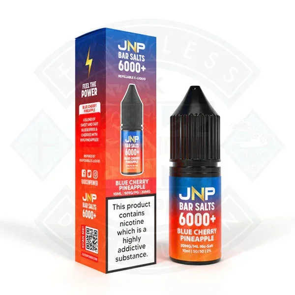 JNP Bar Salt 6000 10ml Blue Cherry Pineapple Flavor