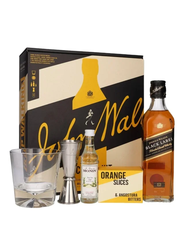 Johnnie Walker Black Label The Not So Old Fashioned Cocktail Kit