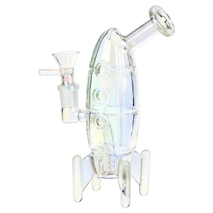 Journey To The Stars Electroplated Glass Water Pipe