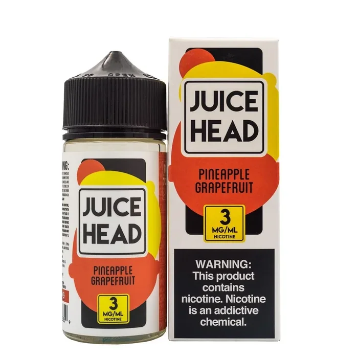 JUICE HEAD EJUICE – PINEAPPLE GRAPEFRUIT – 100ML
