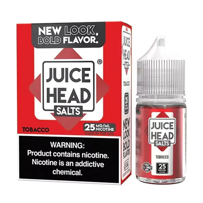 Juice Head Salts – Tobacco – 30ML E-Liquid