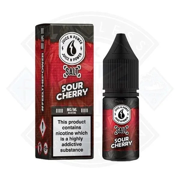 Juice N Power Middle East Sour Cherry Salt 10ml
