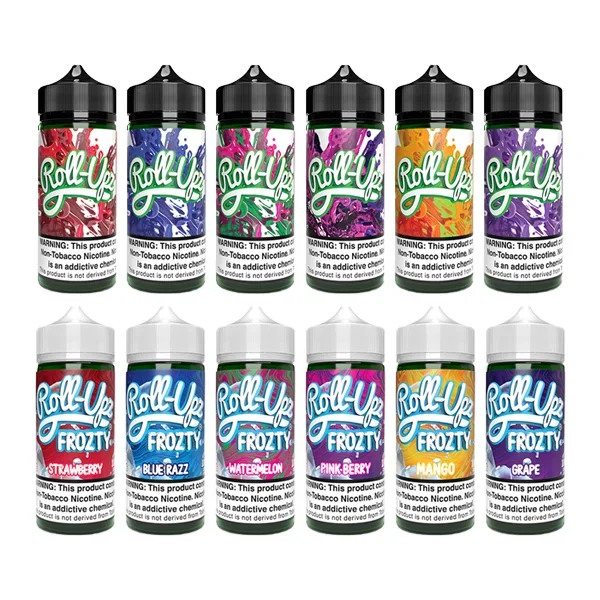 Juice Roll Upz Series E-Liquid 100mL (Freebase)