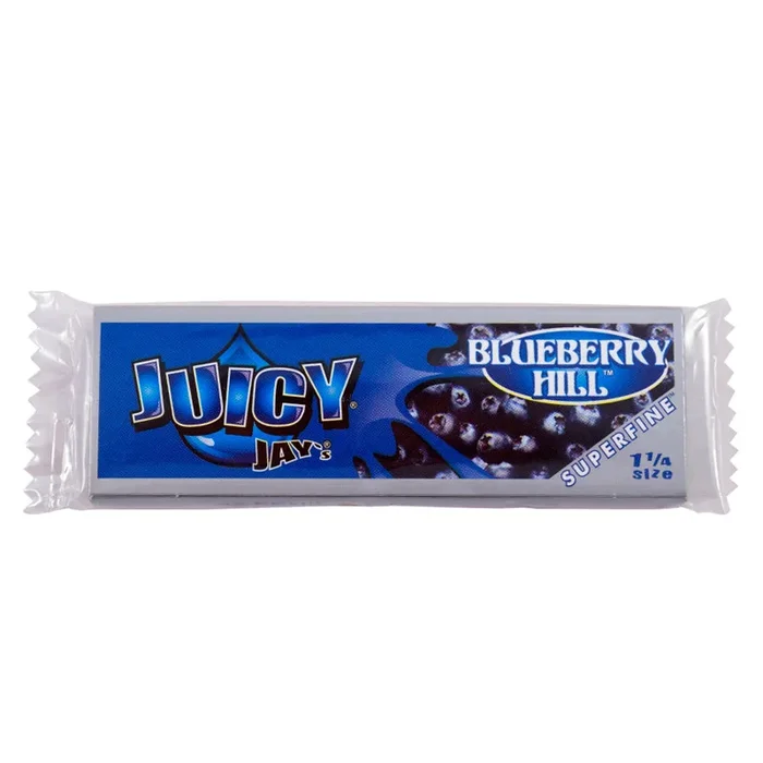 Juicy Jay’s Rolling Papers – Super Fine – 1¼ – Blueberry Hill