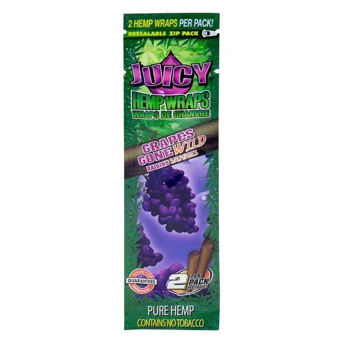 Juicy Jay Hemp Wraps – Wild Grape Flavor