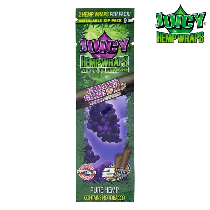 Juicy (Juicy Jays) Hemp Wraps 2/pack – Different Flavours