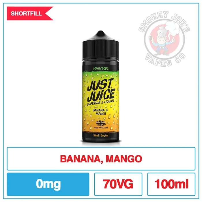 Just Juice – Banana And Mango – 100ml