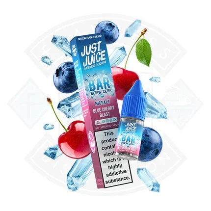 Just Juice BAR Below Zero Nic Salt Blue Cherry Blast 10ml