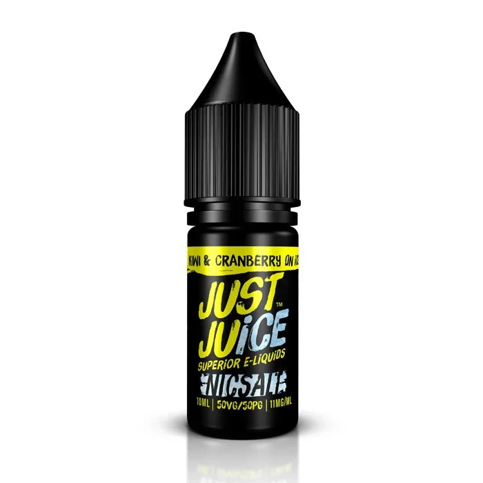 Just Juice Kiwi Cranberry On Ice 10ml Nicotine Salt E-Liquid