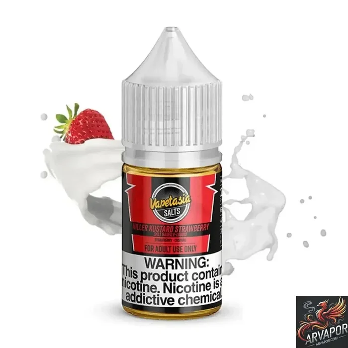 Killer Kustard Strawberry Salts – Vapetasia 30mL
