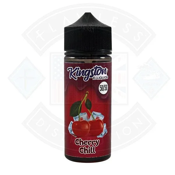 Kingston Cherry Chill 0mg 100ml 50/50 Shortfill Vape E-Liquid