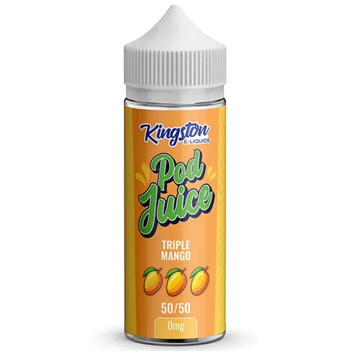 Kingston Pod Juice Triple Mango 100ml Shortfill