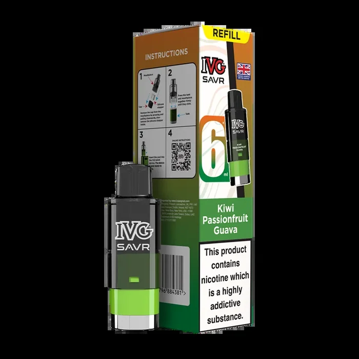 Kiwi Passionfruit Guava IVG SAVR Refill Pack