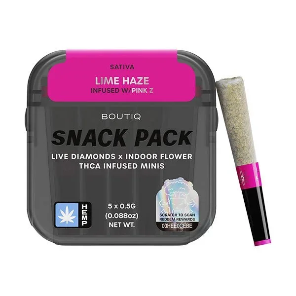 Lime Haze & Pink Z – Boutiq Pre Rolls 2.5G