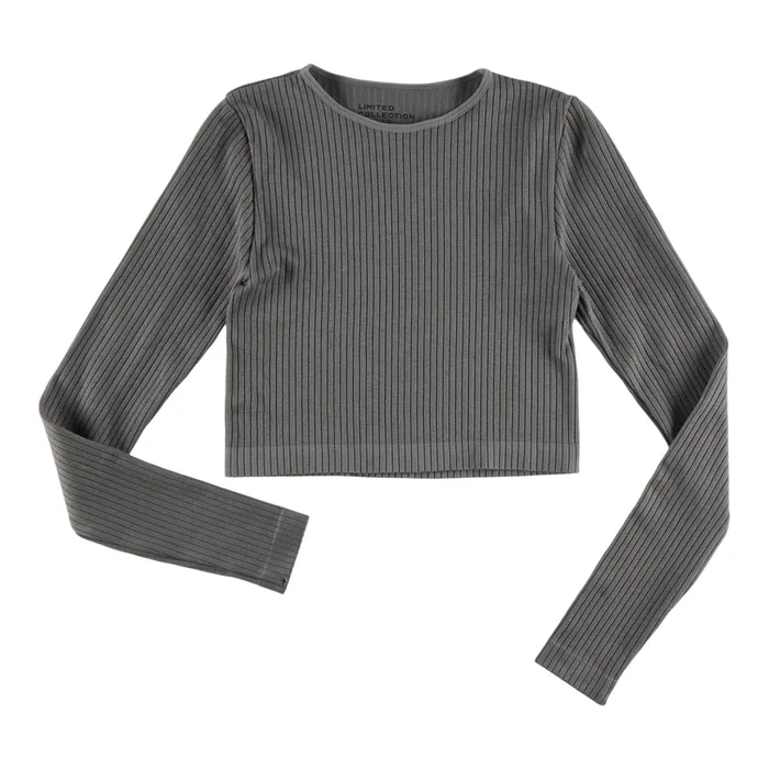 Limited Collection Women’s Seamless Cropped Work Blouse