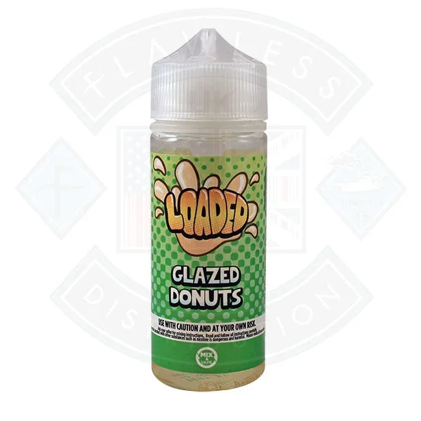 LOADED GLAZED DONUTS 0MG 100ML SHORTFILL