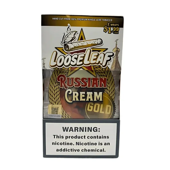 Looseleaf Russian Cream Gold | 20 Packs of 2 | Twelve Tribes