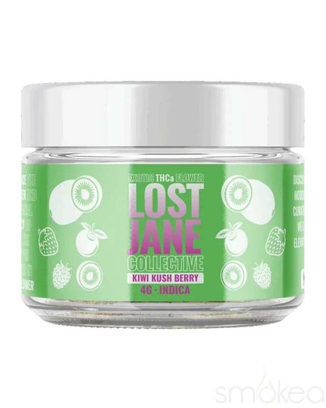 Lost Jane 4g Exotic THCA Flower – Kiwi Kush Berry