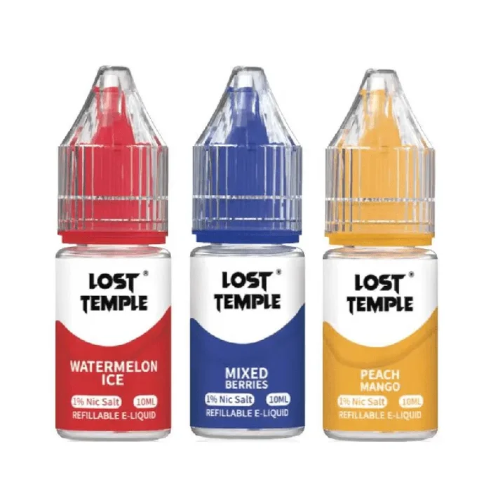 Lost Temple Nic Salts 10ml – Box of 10