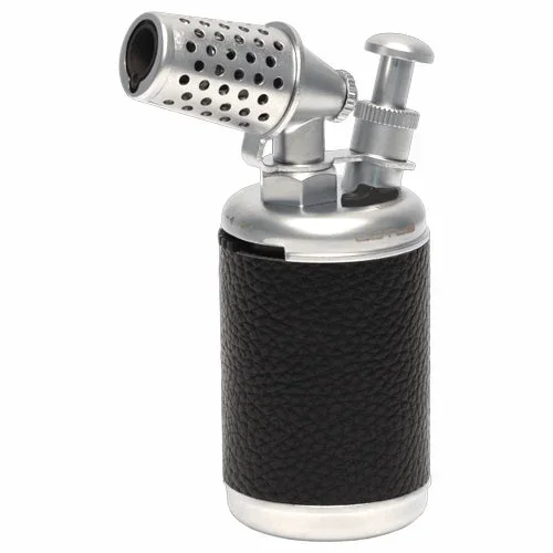 Lotus Truman Copper and Retro Style Desktop Lighter (Pewter & Black)