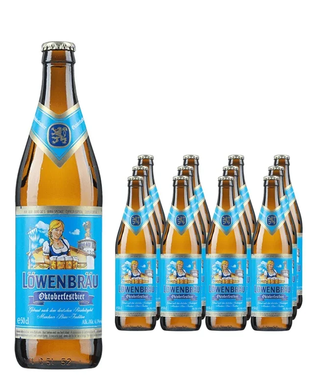 Lowenbrau Oktoberfest Beer Multipack, 12 x 500 ml