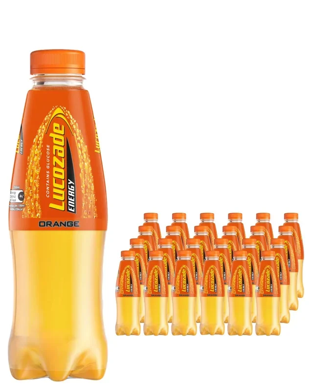 Lucozade Energy Drink Orange Multipack, 24 x 500 ml