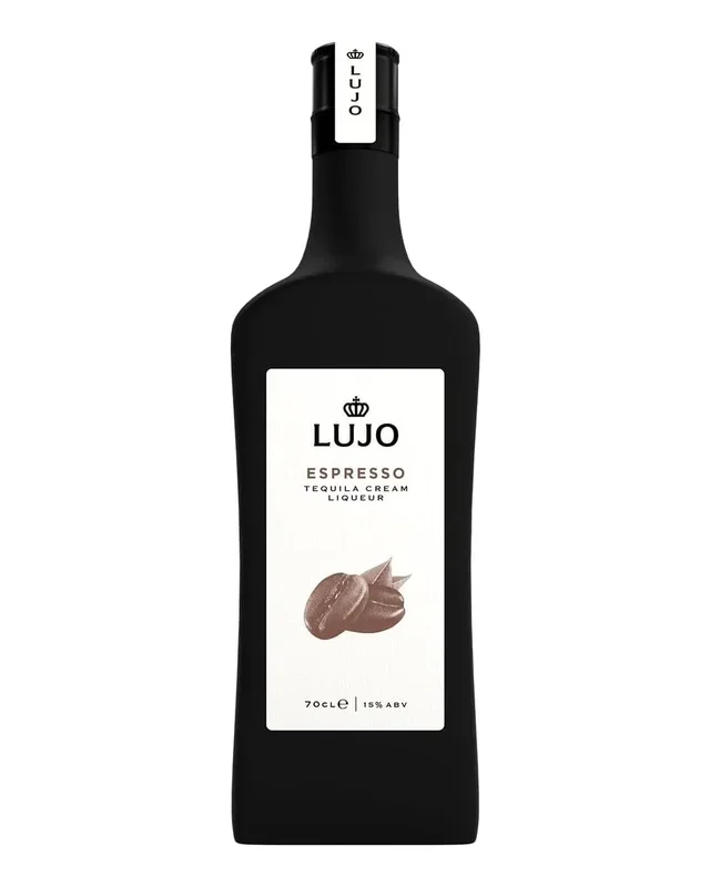 LUJO Espresso Tequila Cream Liqueur, 70 cl