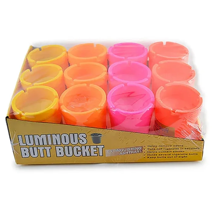 Luminos Butt Buckets Cup Ashtray V1 – (12 Count Display)
