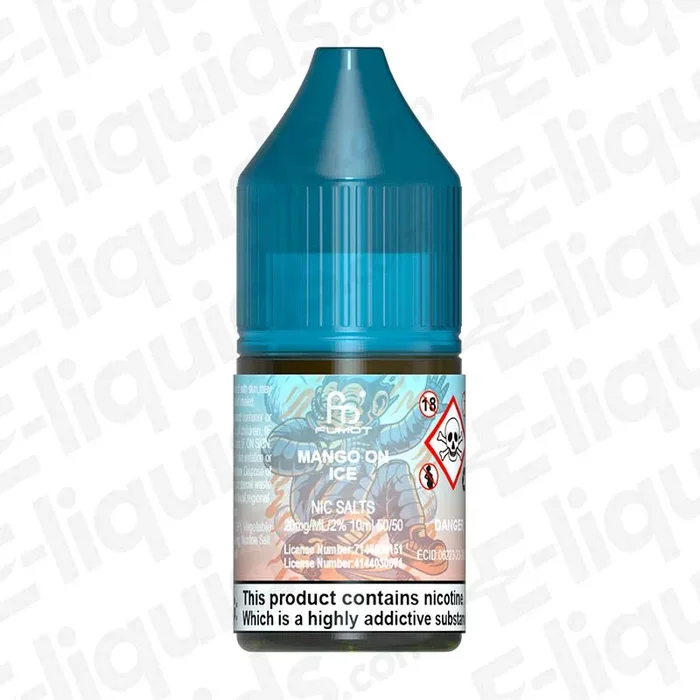 Mango On Ice RandM 7000 Nic Salt Vape Juice by Fumot